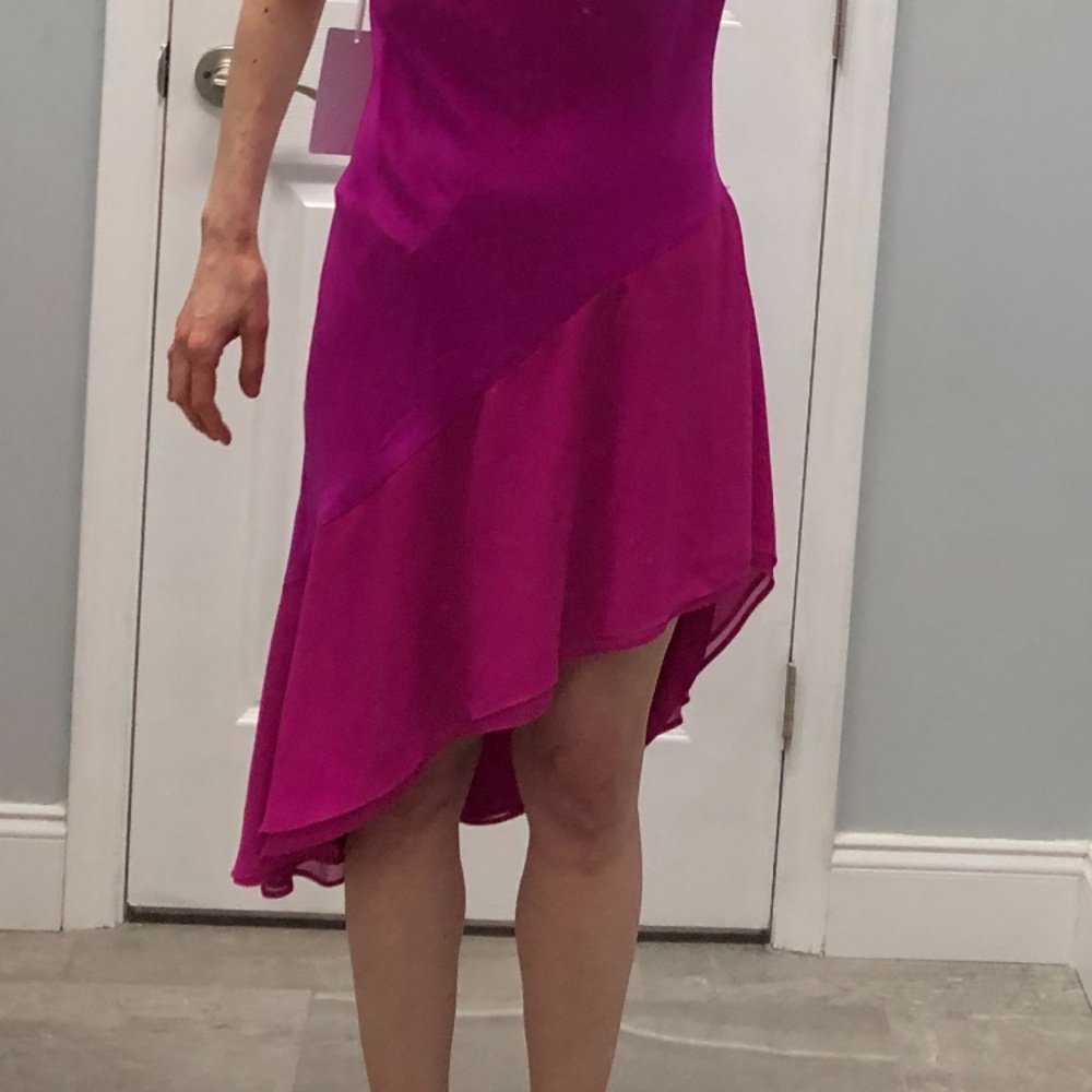 Amanda Uprichard Rafaela Dress NWOT P or XS PINK - Picture 3 of 3